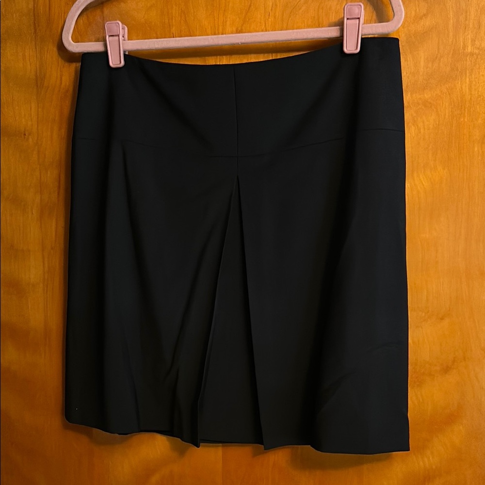 Ann Taylor Petite Classic Black Mini Skirt